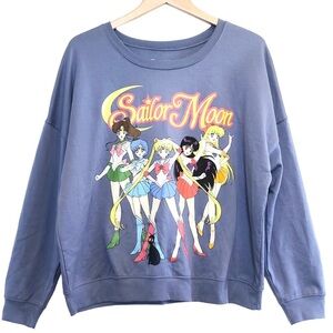 Sailor Moon Sweatshirt, Periwinkle, Size XXL